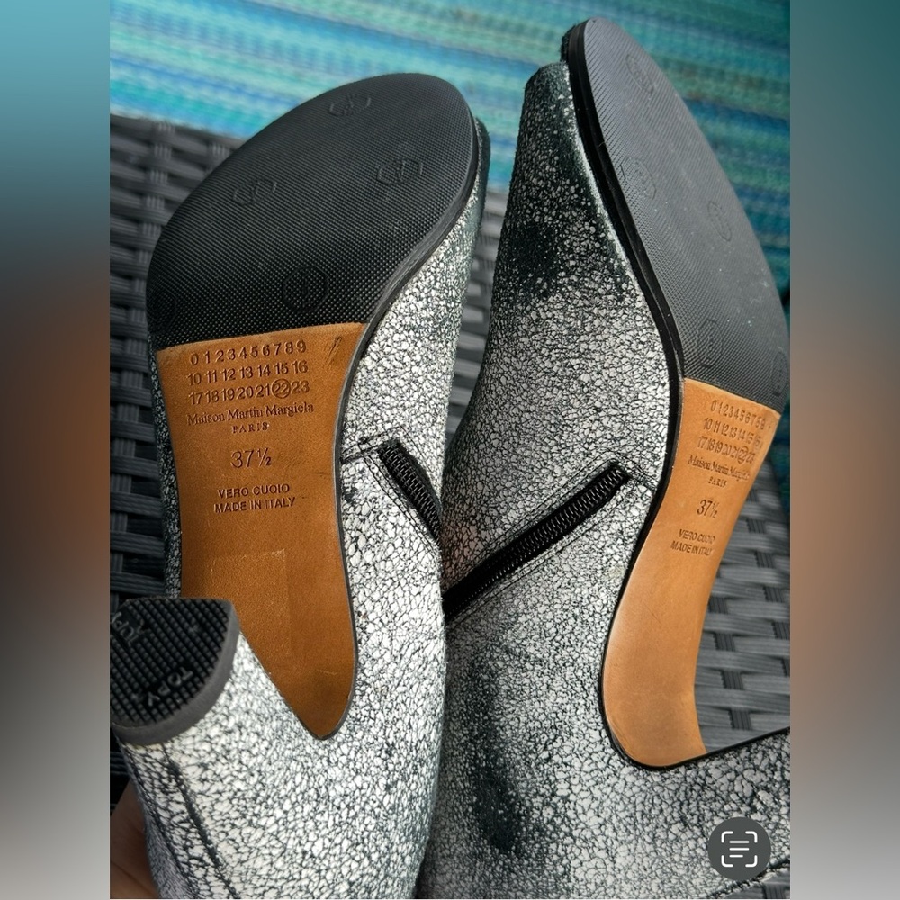 🎉HOST PICK 🎉 Maison Martin Margiela Open Toe Leather Boots, size 37.5 - Picture 2 of 4